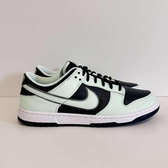 Nike Dunk Low Retro PRM Men's Sneaker Dark Smoke Grey/Barely Green (FZ1670 001) - Picture 1 of 7